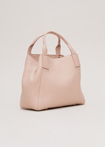 Phase Eight Mini Leather Bags Pink USA | 5109746-GZ